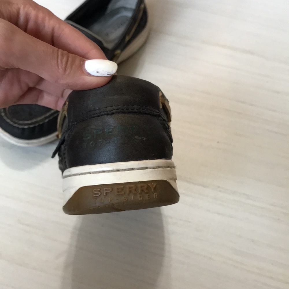 Sperry black loafer size 7 - Picture 3 of 9